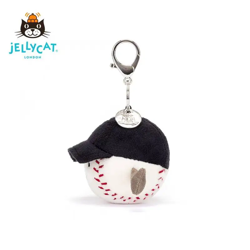 JELLYCAT Fun Sports Collection Baseball Dolls Plush Pendant 12cm High-3