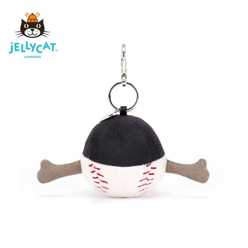 JELLYCAT Fun Sports Collection Baseball Dolls Plush Pendant 12cm High-2