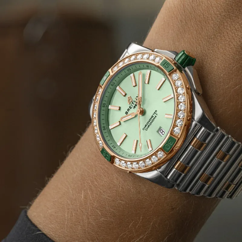 Breitling Men Mechanical Chronograph Collection Watch-2