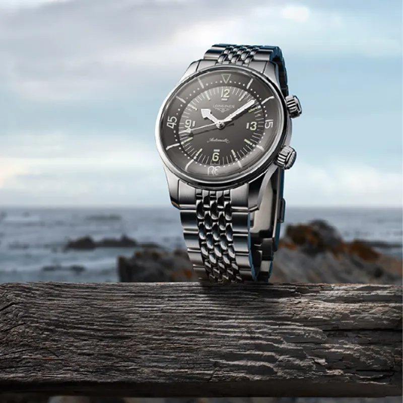 LONGINES Men Classic Re Enactment Of The Legendary Diving Series Watch-3