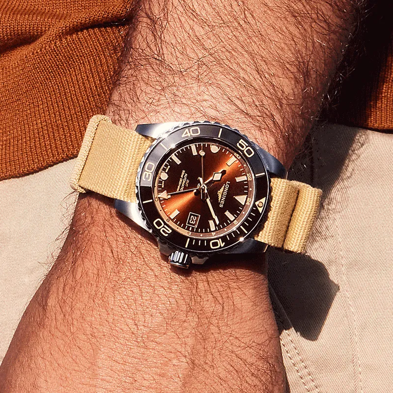 LONGINES Men Comcast Diving Collection Watch-3