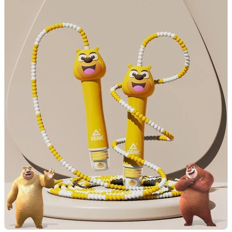 PEAK x BOONIE BEARS Student Supply Non Countable Jump Ropes Kids Handle Material ABS Twine Material, PP, PVC 2.8m-2