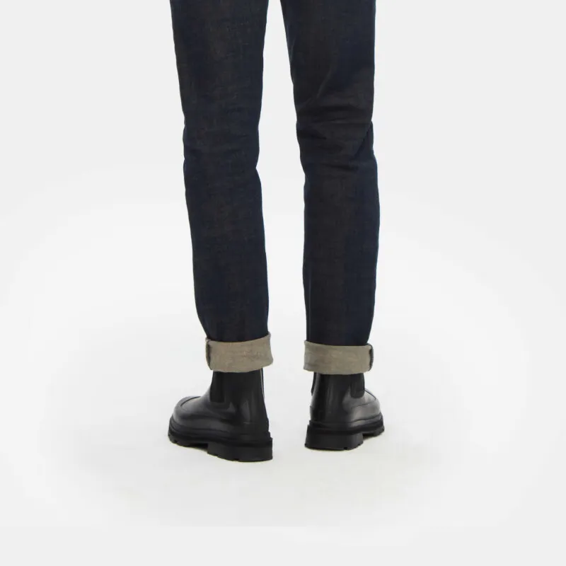 AIGLE Soft Rain Short Chelsea Boots Men's Black-4