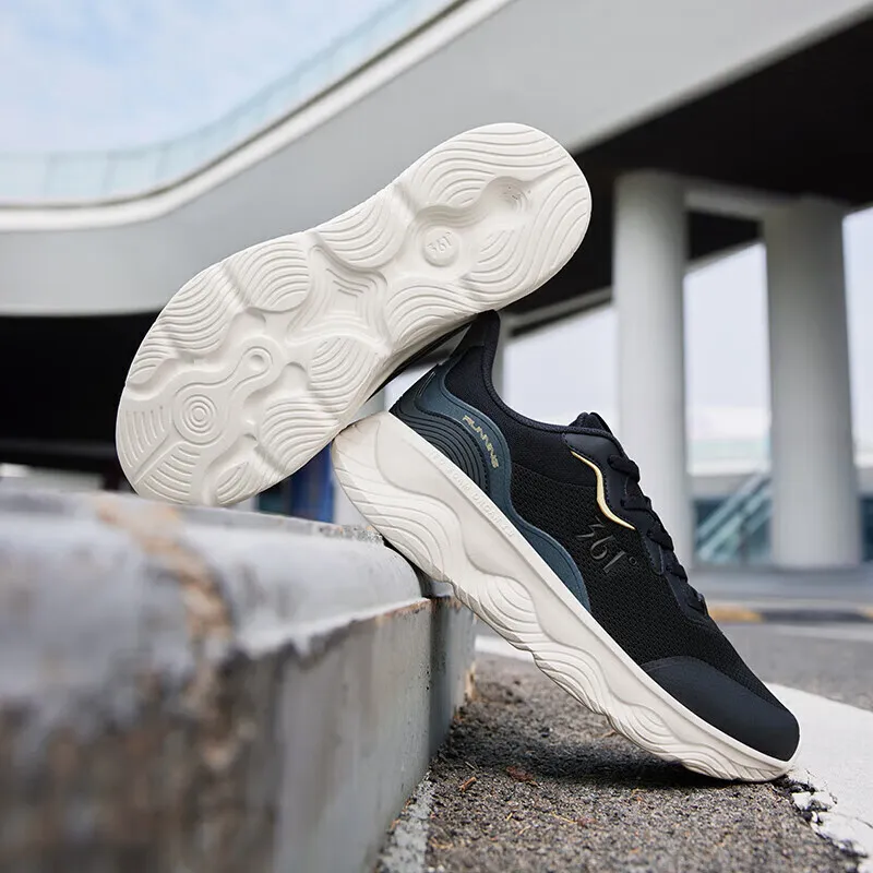 361° Anti-Slip Wear-Resistant Low-Top Running Shoes Men's Cyan-7