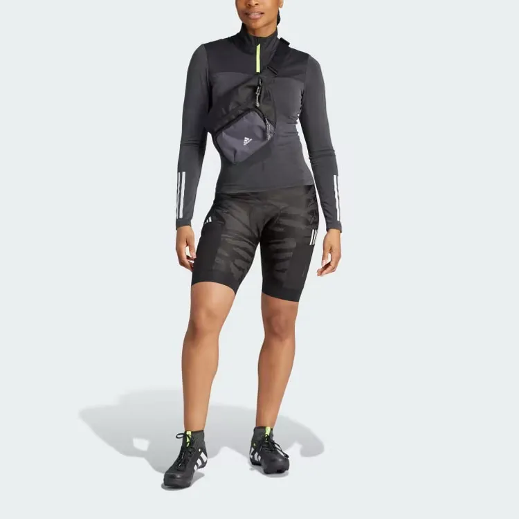 Adidas Cycling T-Shirts Women's Gray-5