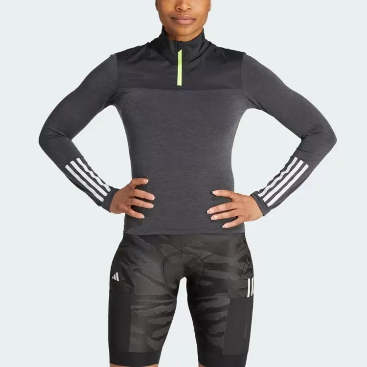 Adidas Cycling T-Shirts Women's Gray-1
