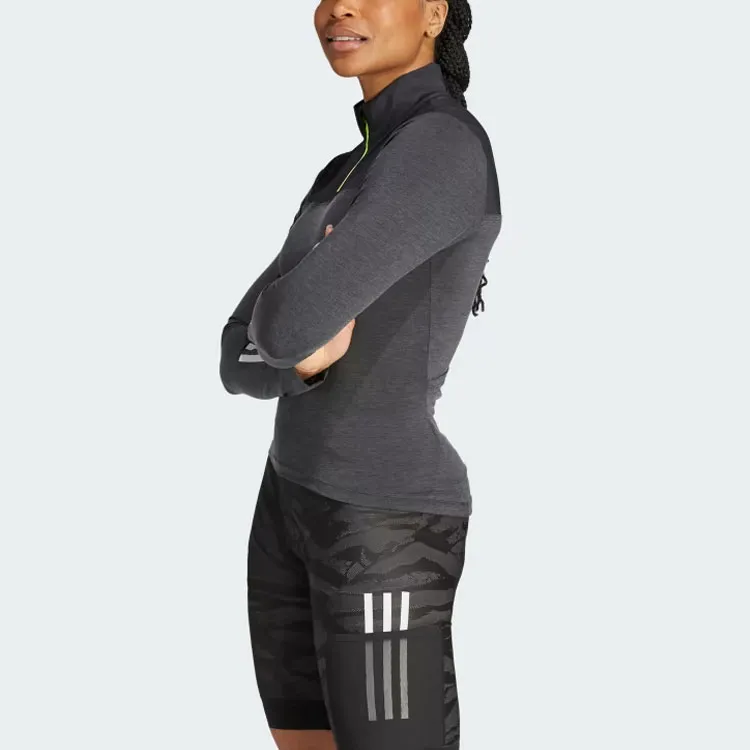 Adidas Cycling T-Shirts Women's Gray-3