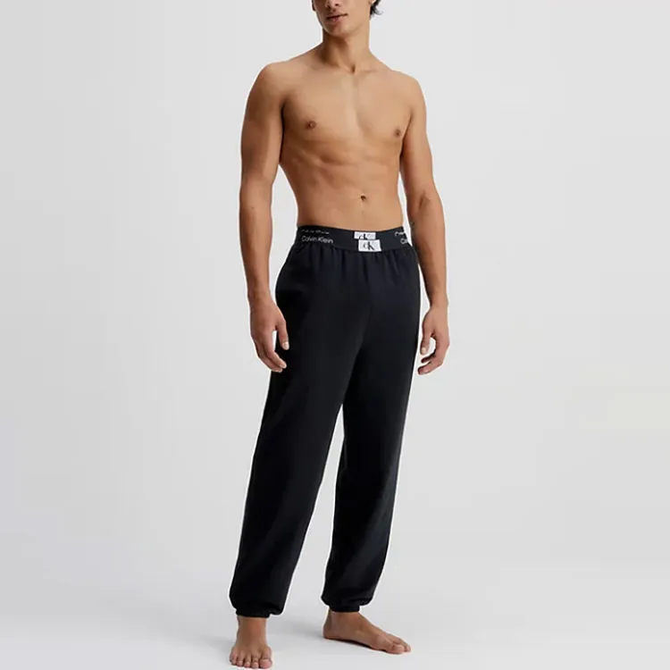 Calvin Klein Knitted Sweatpants Men Black-1