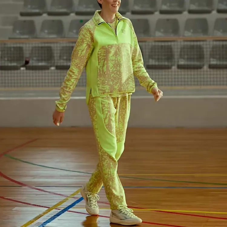 PUMA Basketball Pants Casual Pants Women's Yellow-2