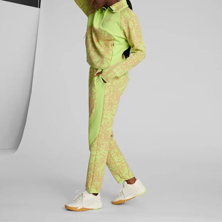 PUMA Basketball Pants Casual Pants Women's Yellow-4