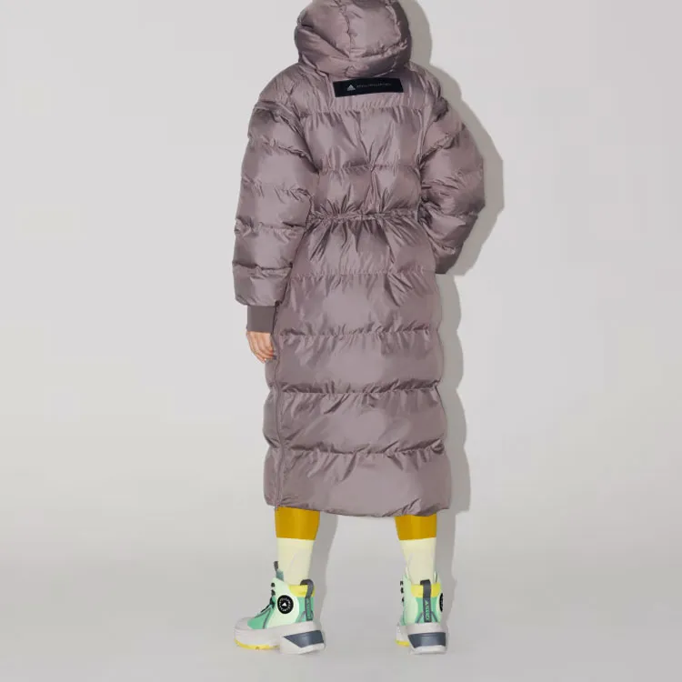 adidas By Stella McCartney Padded Quilted Long Coat-5