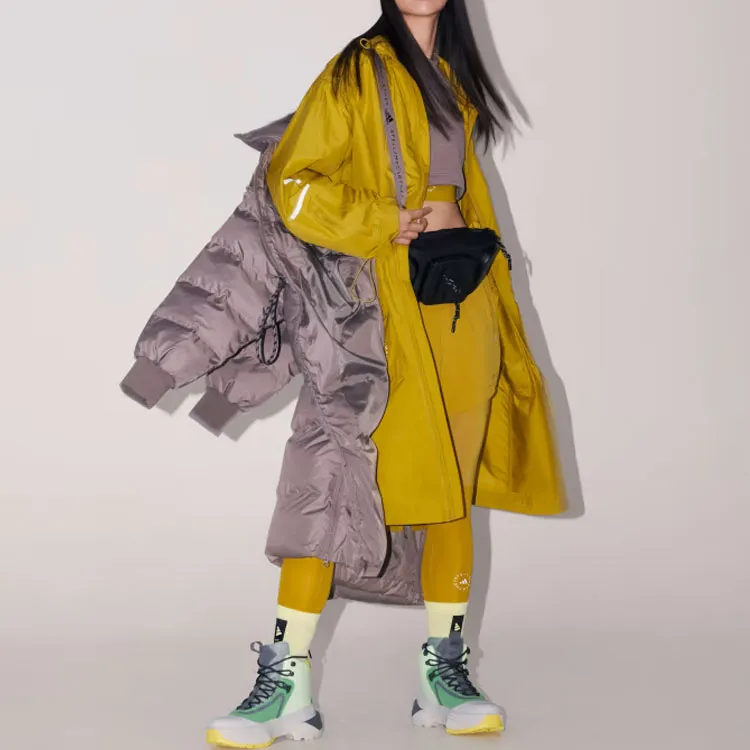 adidas By Stella McCartney Padded Quilted Long Coat-3