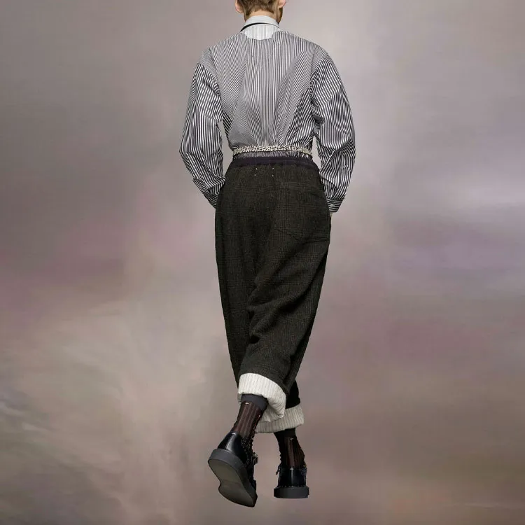 Maison Margiela Buttoned Striped Shirt-2