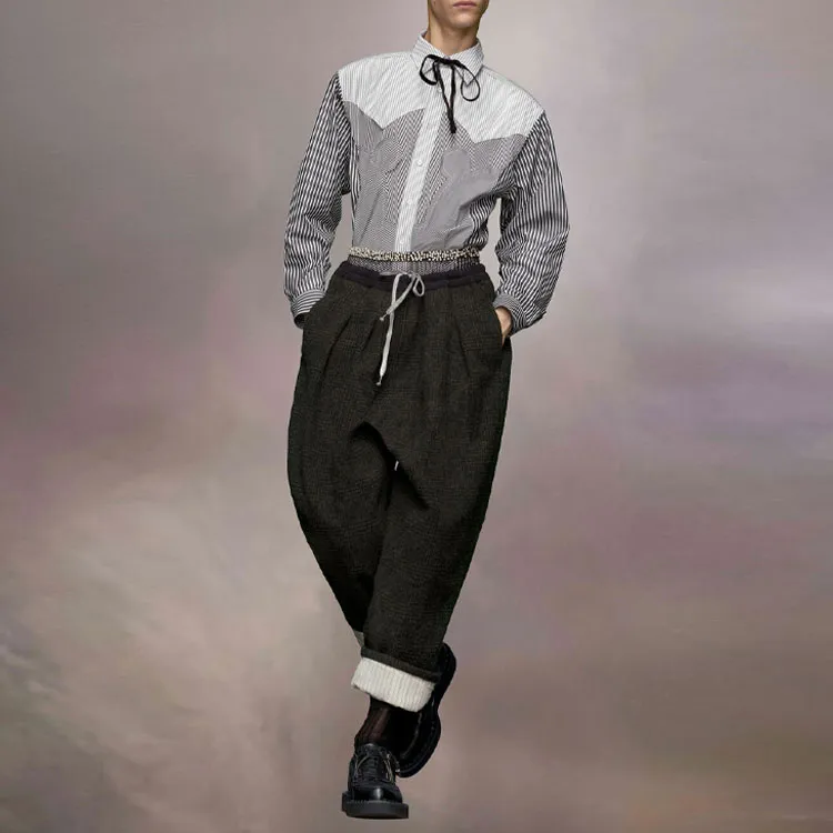 Maison Margiela Buttoned Striped Shirt-1