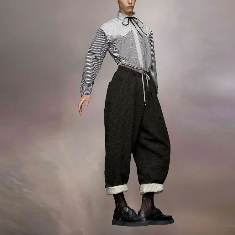 Maison Margiela Buttoned Striped Shirt-3