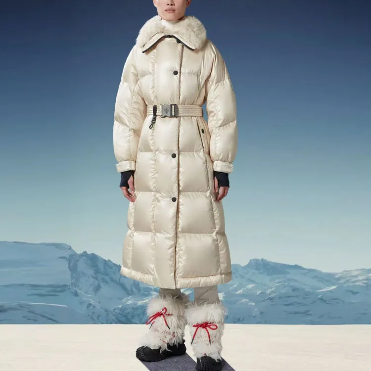 Moncler Chamoille Padded Parka Coat-1