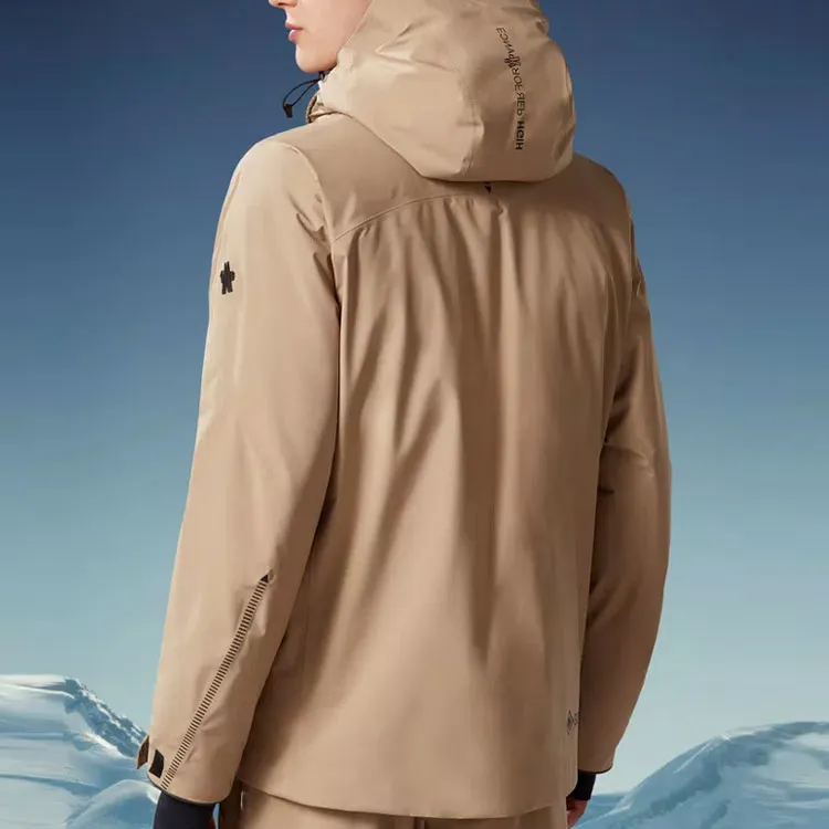 Moncler Jackets Coats Men's Khaki-3