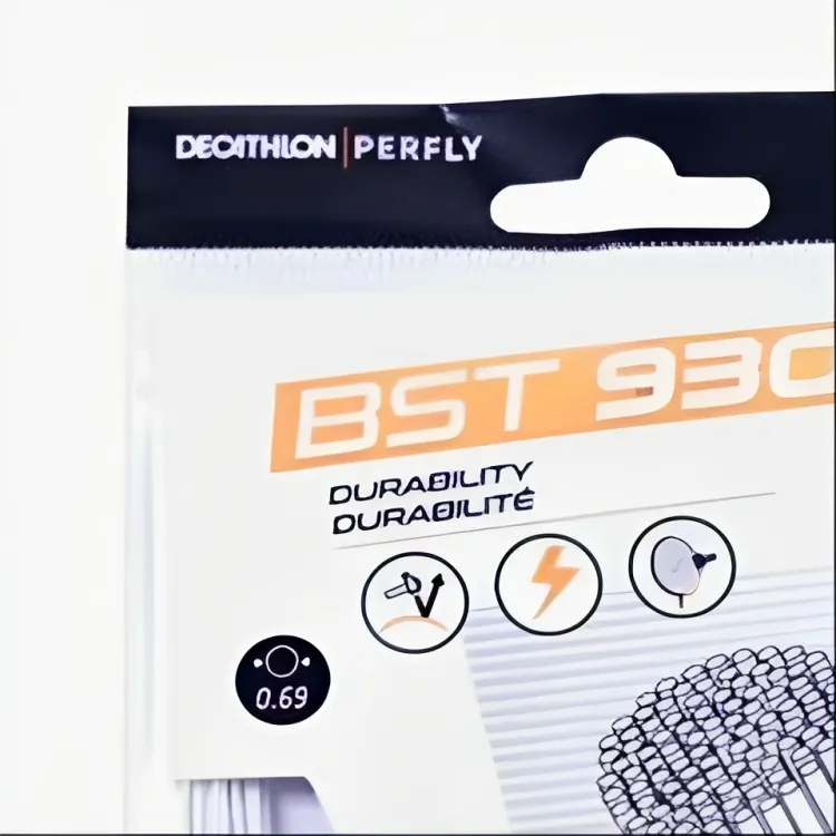 DECATHLON Stretch Durable, Both Features Badminton Racket Strings White-3