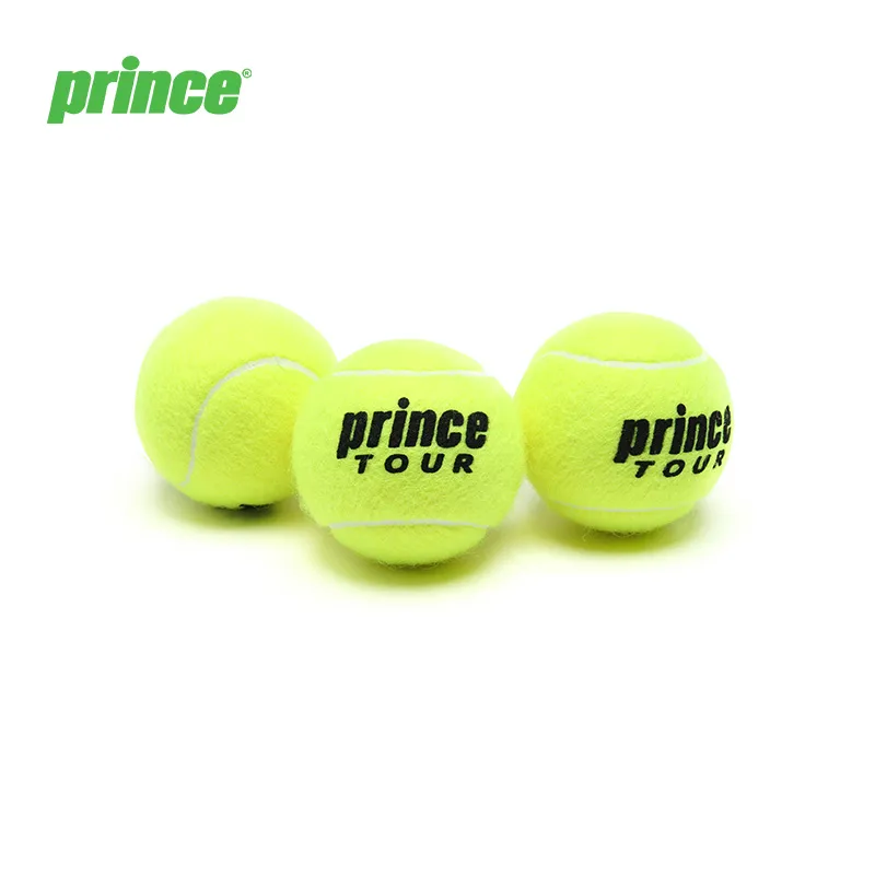 PRINCE NX TOUR PRO Tennis Balls Nylon, Wool, Cotton Match Ball Competition 3 Pack Green-1