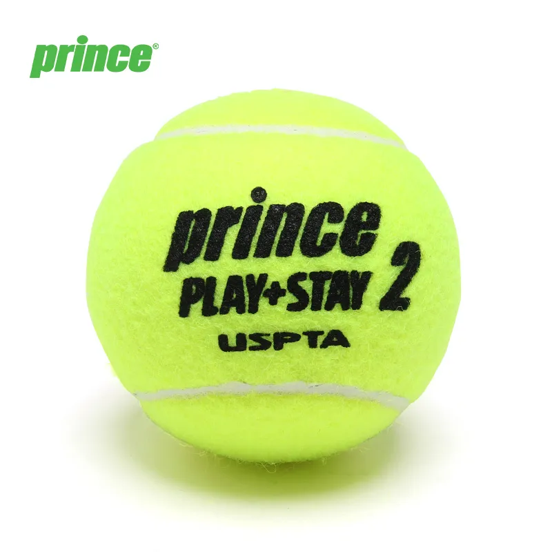 PRINCE Stage 2 Tennis Balls Nylon, Acrylic, Wool Match Ball Competition 3 Pack Green-1