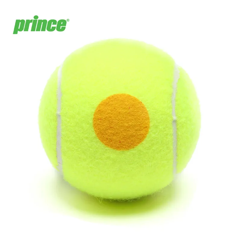 PRINCE Stage 2 Tennis Balls Nylon, Acrylic, Wool Match Ball Competition 3 Pack Green-3