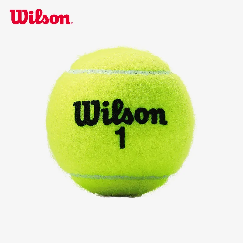 Wilson Tennis Balls Wool Training Ball Indoor Training Ball Yellow-3