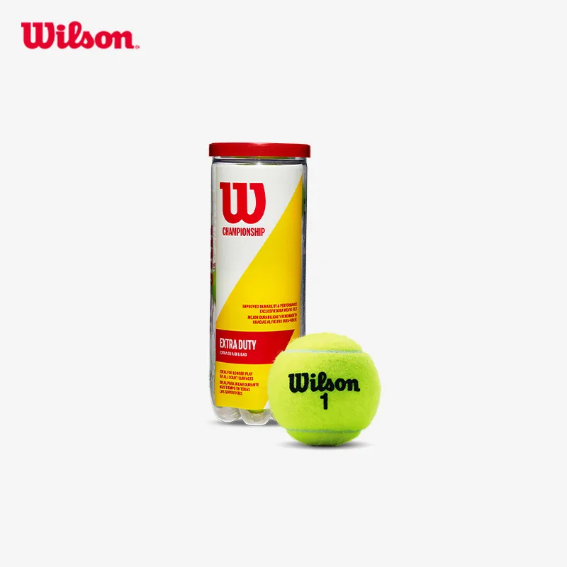 Wilson Tennis Balls Wool Training Ball Indoor Training Ball Yellow-1