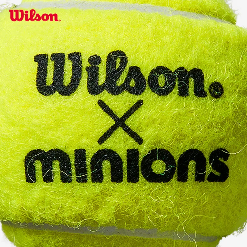 Wilson WR8202401001 Tennis Balls Blend Wool, Rubber Training Ball Indoor And Outdoor-1