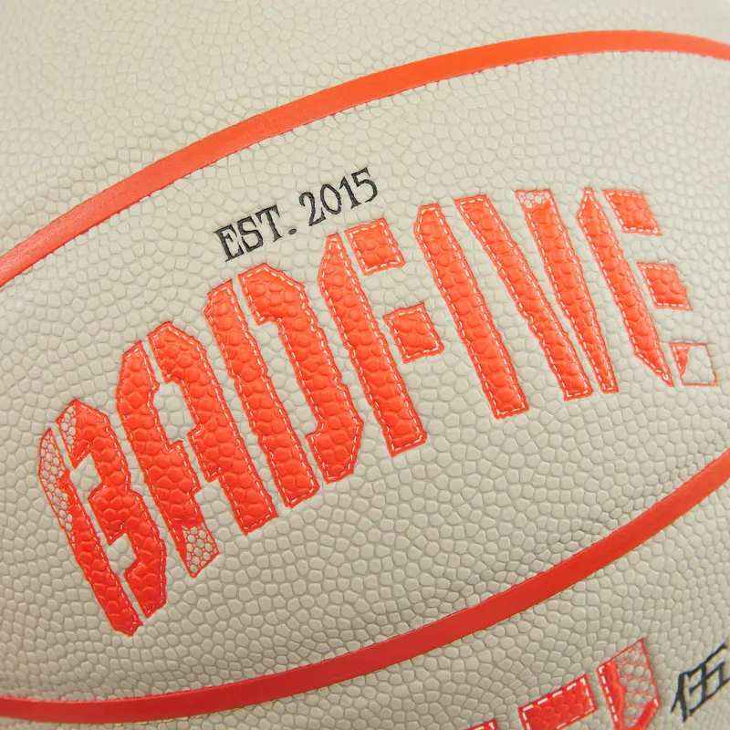 LiNing Badfive PU Basketball Board Cream Gray Size 7 Training Unisex-7
