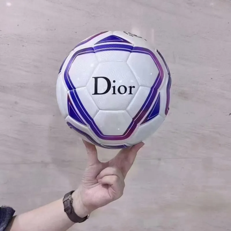 DIOR Size 5 Soccer PU Unisex Lavender-2