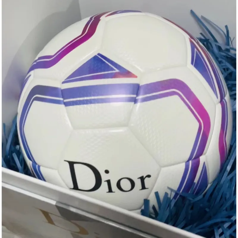 DIOR Size 5 Soccer PU Unisex Lavender-3