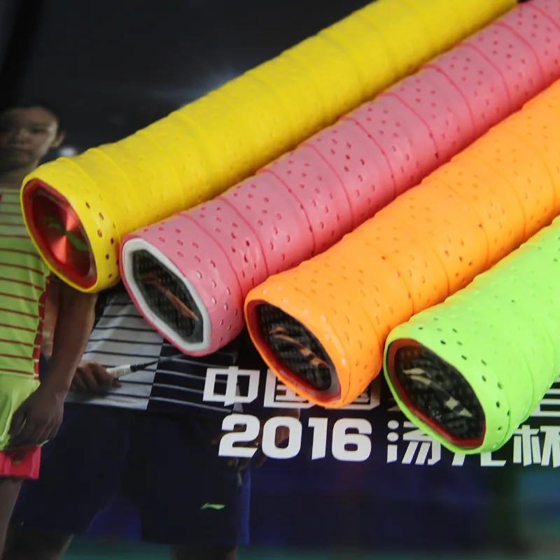 LiNing Badminton Grip Tape White PU Thin GP201 1 Pack-4