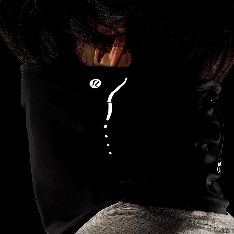 Lululemon Cycling Gear Cycling Face Mask Unisex Brushed Black-2