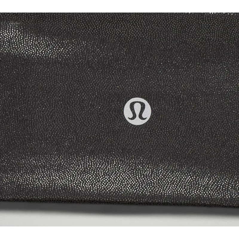 Lululemon Sweatbands Lace-Up Radiation Foil Printing Black Women's-2
