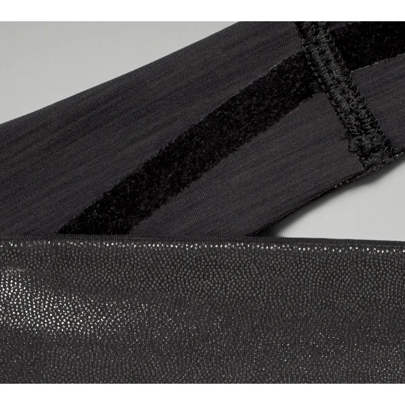 Lululemon Sweatbands Lace-Up Radiation Foil Printing Black Women's-1