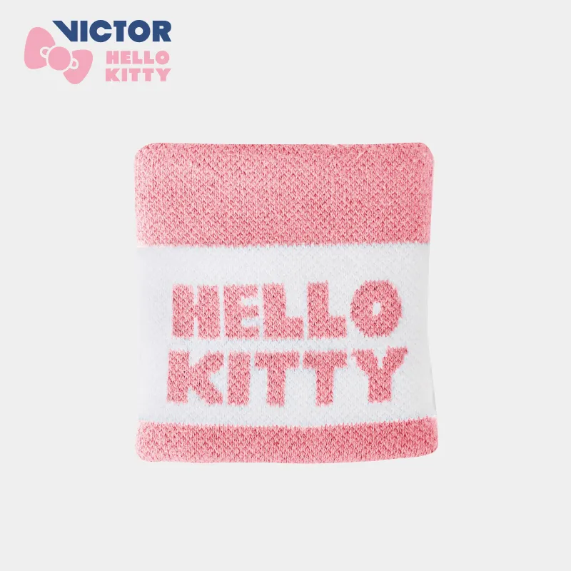 VICTOR x Hello Kitty Badminton Wristbands Breathable Cotton Polyester-4