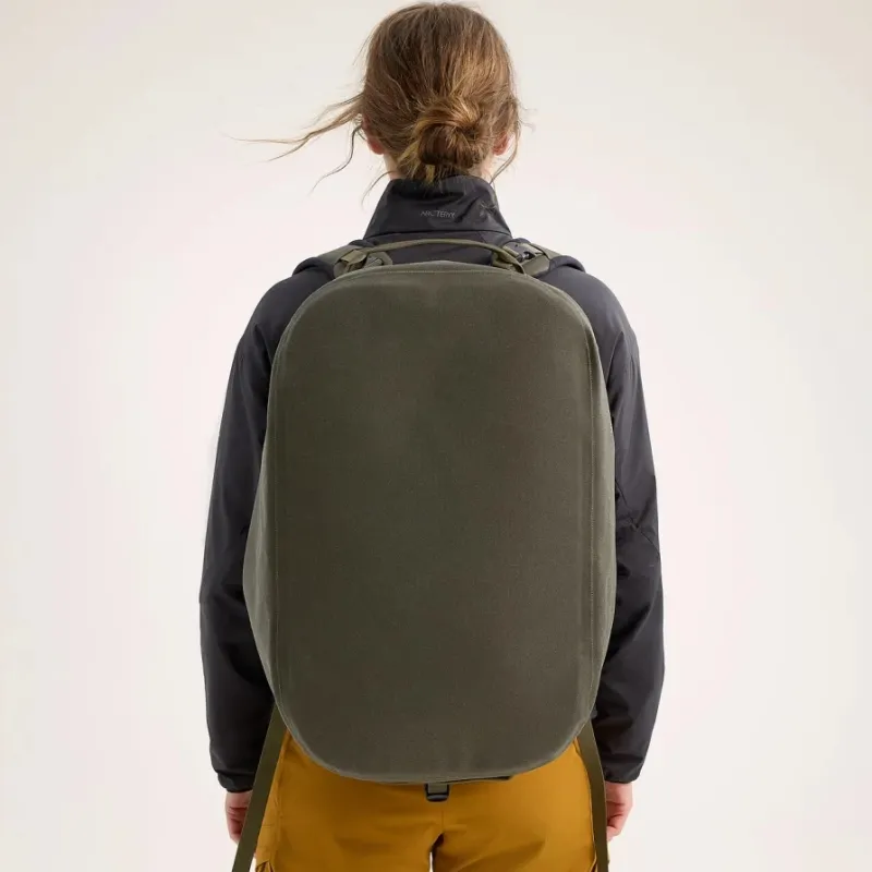 Arcteryx Nylon Outdoor Mountaineering Bag Backpack Regular Unisex Dark Green-4