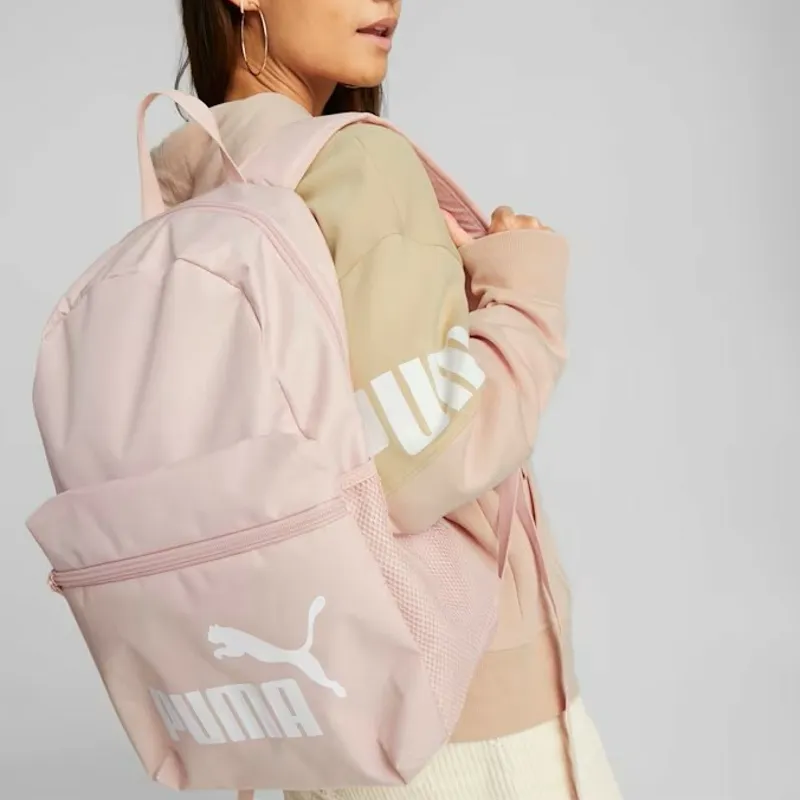PUMA Nylon Backpack Regular Unisex Pink-3