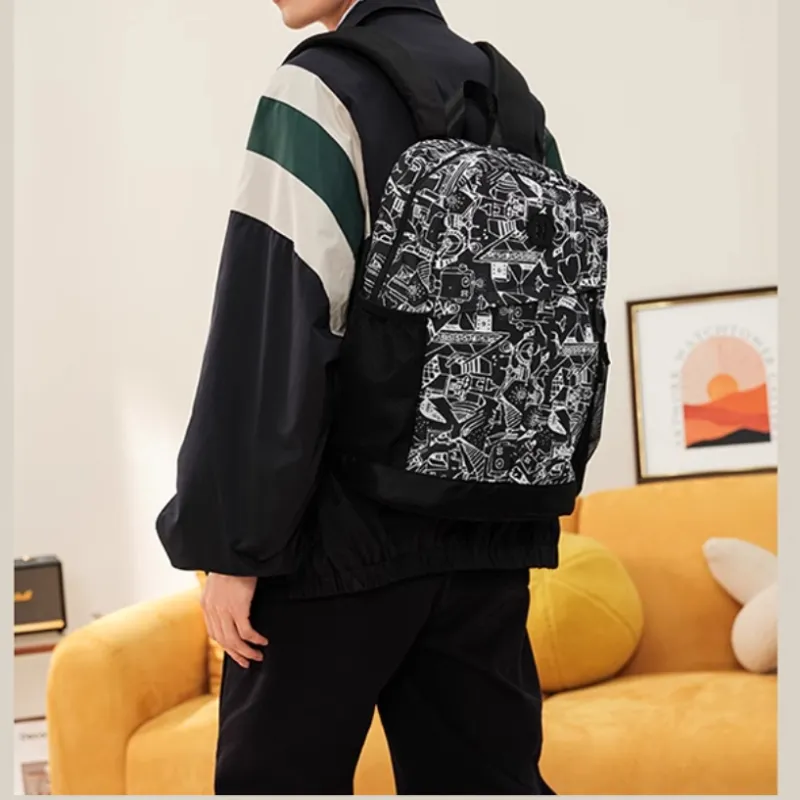 361° Fabric Backpack Regular Unisex Black-4