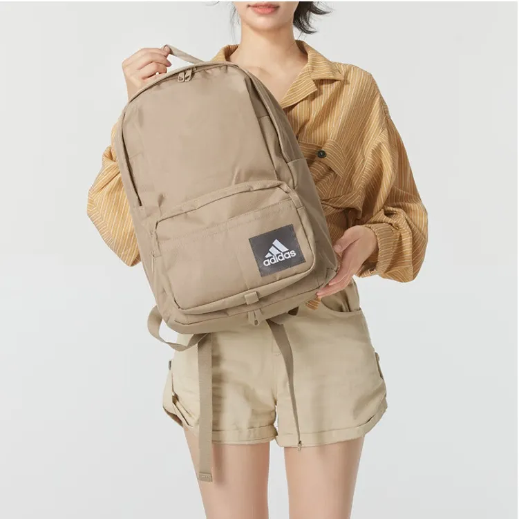Adidas Fabric Backpack Mini Unisex Light Brown-4