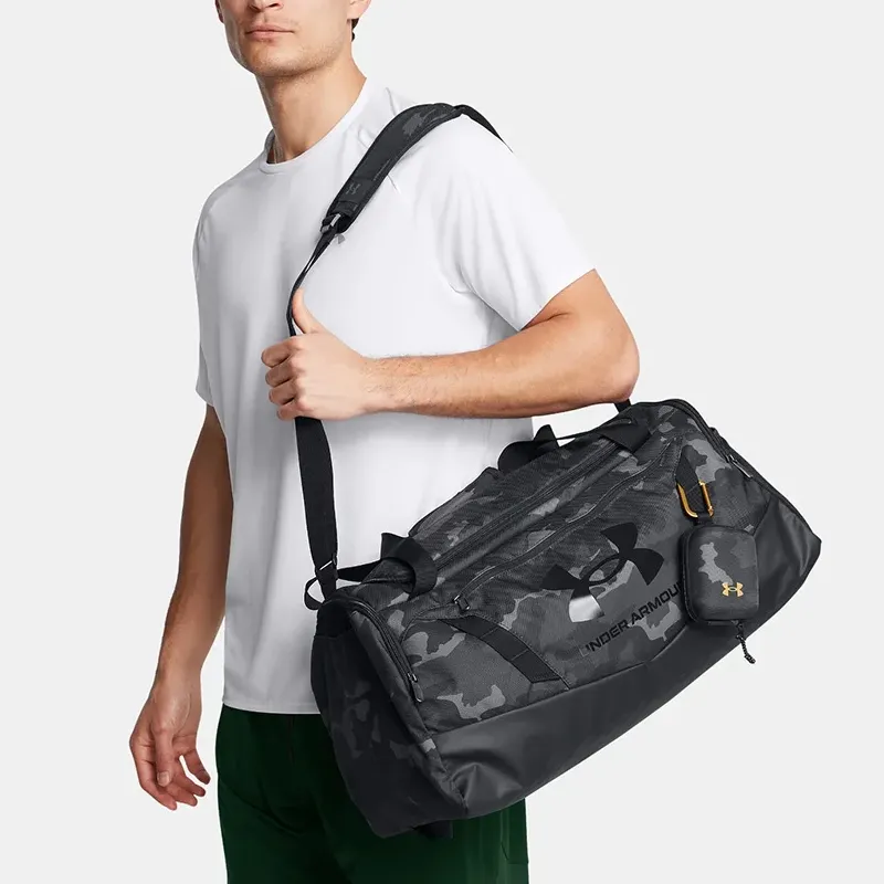 Under Armour Polyester Portable Travel Bag Small Size Men's Metallic Black-3