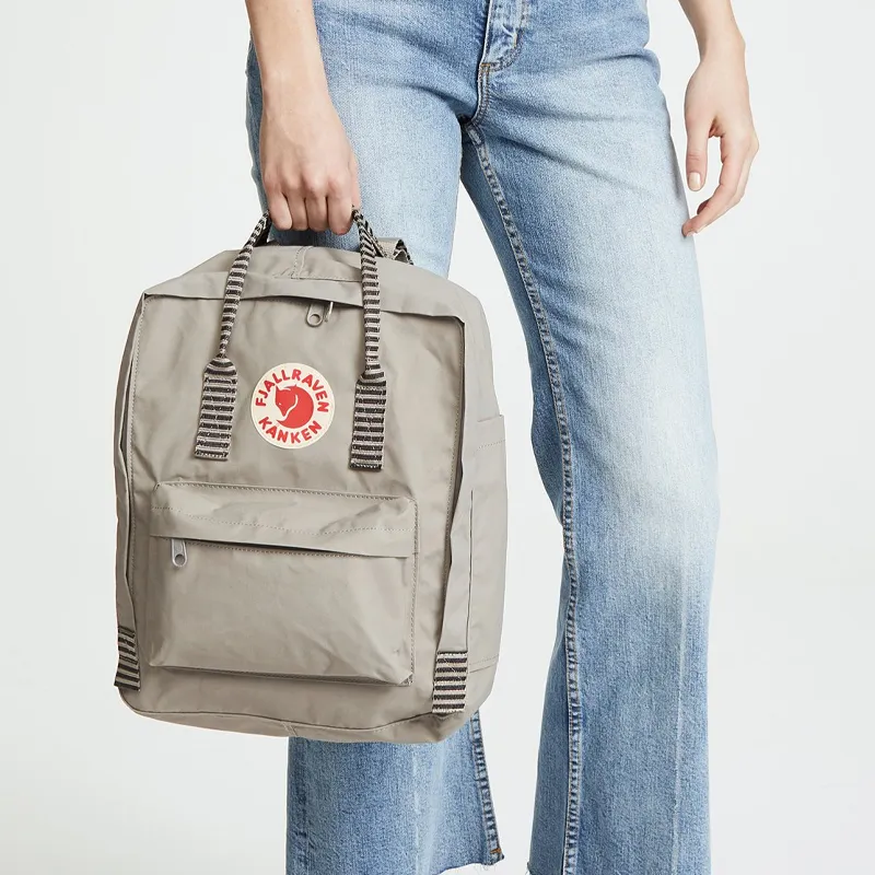 Fjallraven Kanken Polyester Backpack Regular Unisex Dusty Gray-3