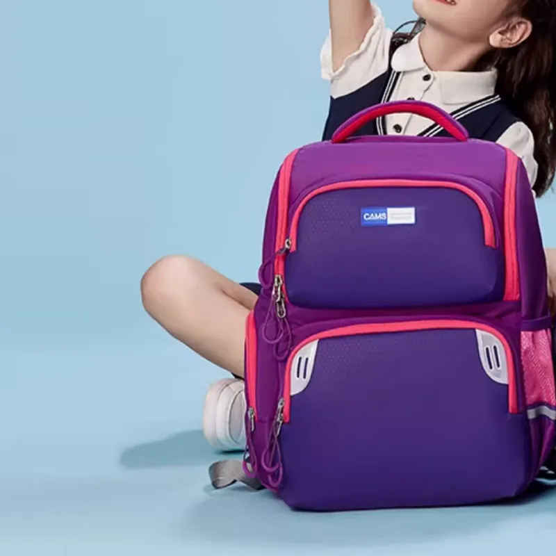 CAMS Nylon Backpack Regular Unisex Violet-1