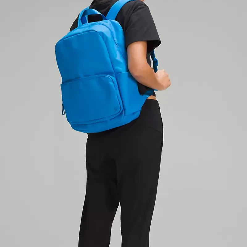Lululemon Polyester Backpack Unisex Pond Blue-2