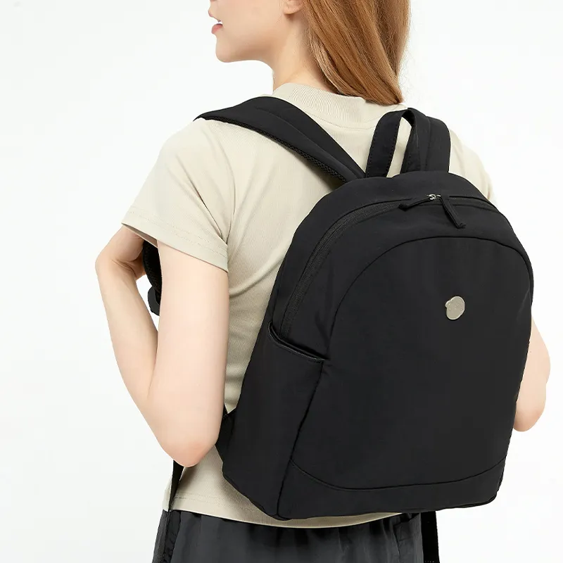 Finerworld Nylon Backpack Medium Size Unisex Multicolor-7
