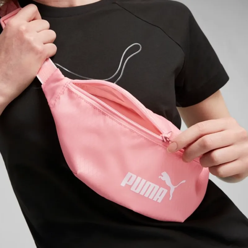 PUMA Fabric Sling Bag Fanny Pack Regular Women's Peach Pink-3