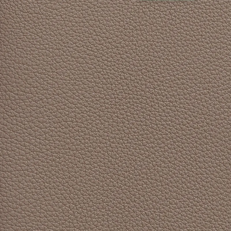 HERMES Togo Calfskin Storage Bag Unisex 18 Etoupe Elephant Gray-6