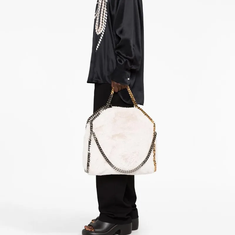 Stella McCartney Falabella Chain Linked Tote Bag-3