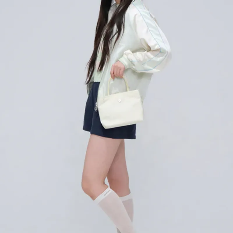 COVERNAT Nylon Tote Bag Shopping Bag Handbag Mini Women's Butter-2