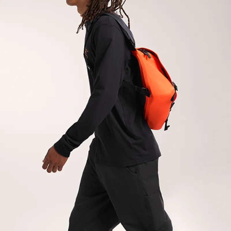 Arcteryx Nylon Shoulder Bag Crossbody Bag Regular Unisex Warm Sun Orange-2